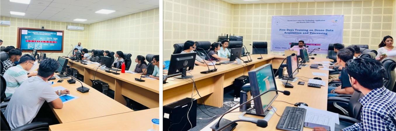 NECTAR Organized "Five Days Training on Drone Data Acquisition and Processing" at TDC, Guwahati